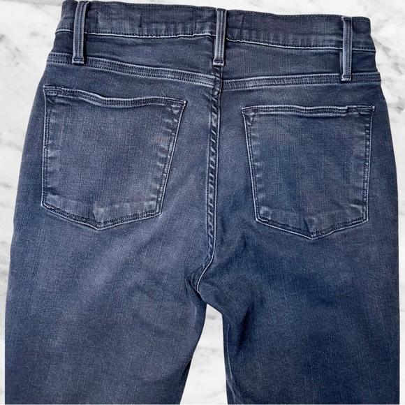Frame Denim ‘Le High Skinny’ Snap Fly Jeans in “Bestwick” Dark Gray Wash Size 26 - Picture 14 of 16